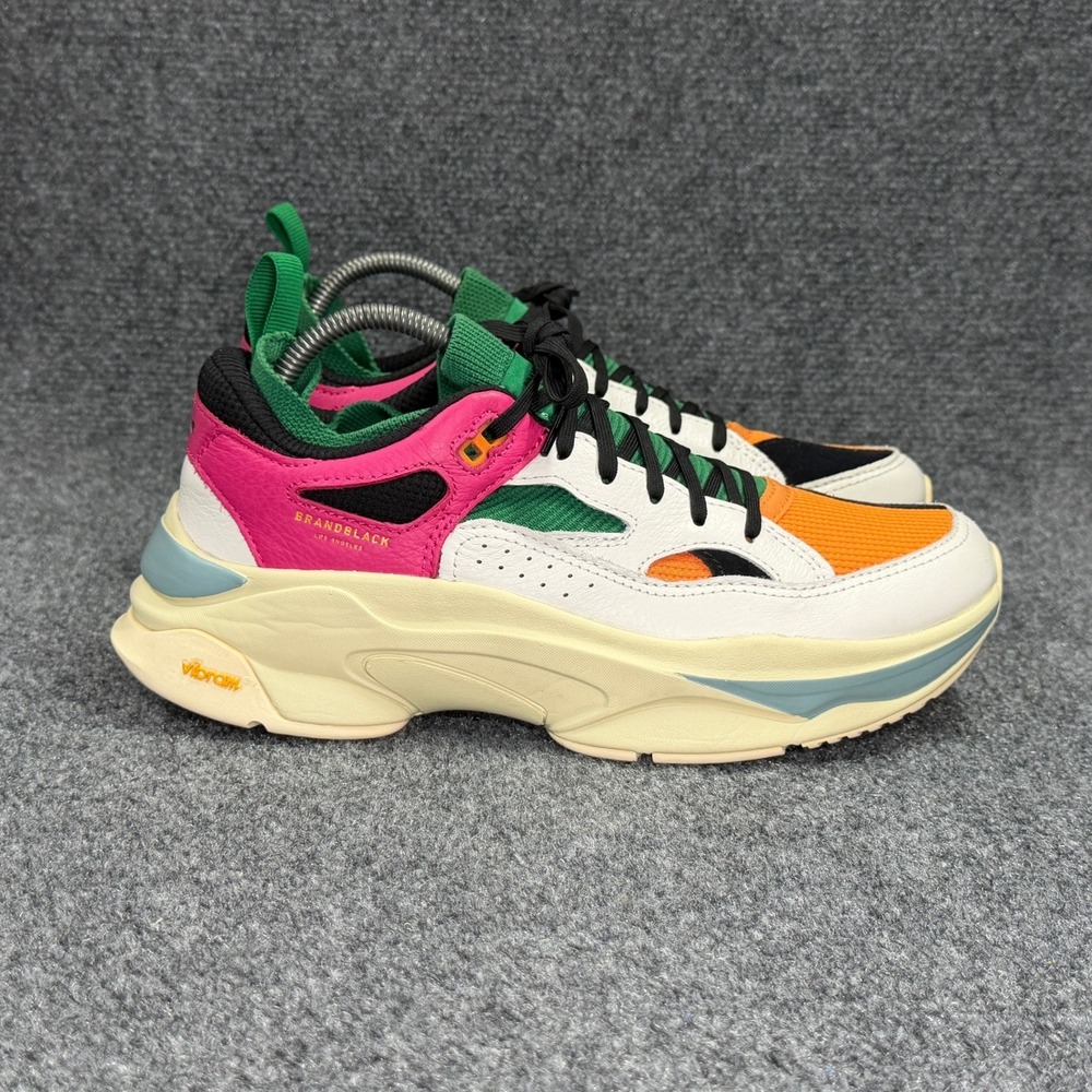 Brandblack Los Angeles 2125 Sneakers Men's 9.5 Multicolor Leather Retro Athletic
